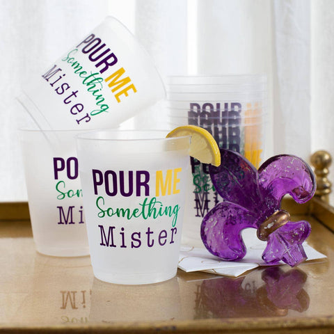 Pour Me Something Mister Party Cups