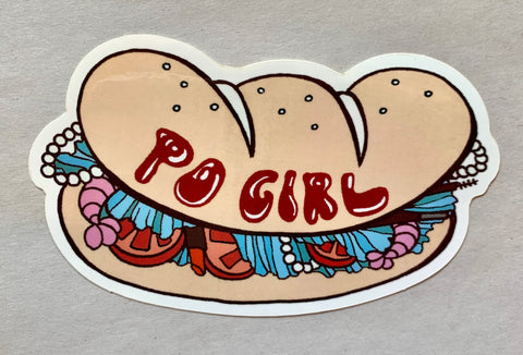 Po' Girl Sticker - 318 Art and Garden
