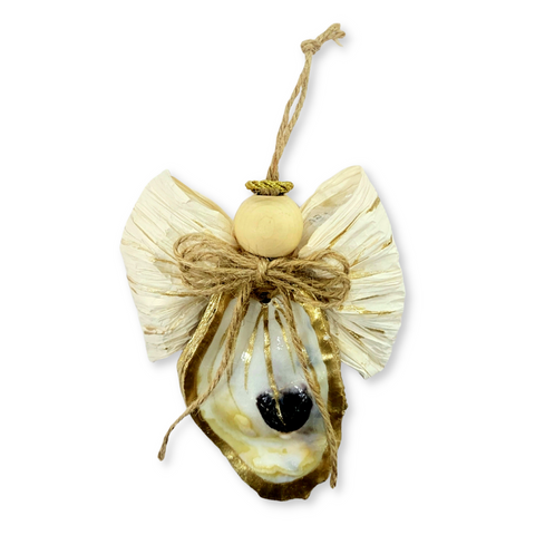 Oyster Angel Ornament