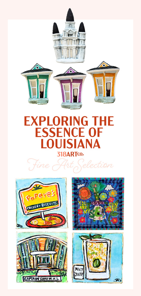Exploring the Essence of Louisiana: 318 Art Co.'s Fine Art Selection