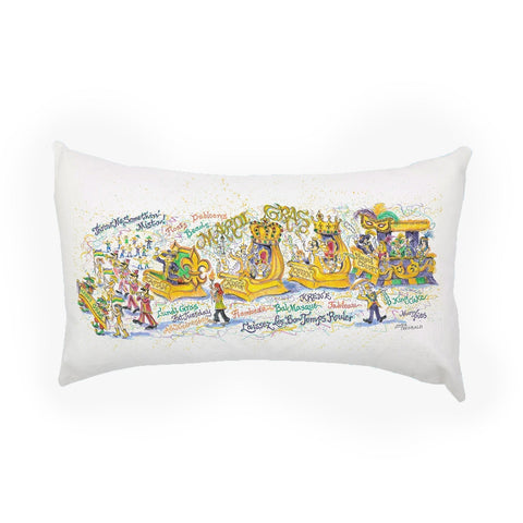 Mardi Gras Pillow - 318 Art Co.
