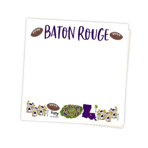 Baton Rouge Chunky Notepad-Stationery Writing Pad-100 Pages
