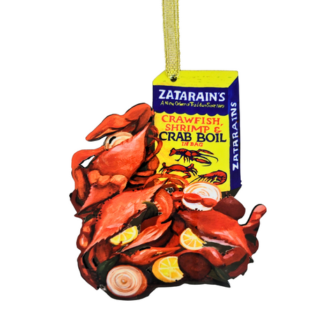 Crab Boil Ornament