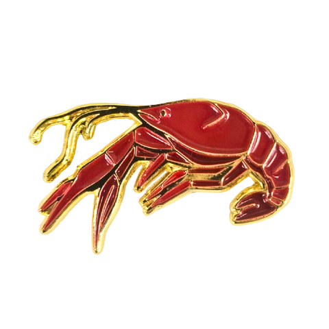 Crawfish Enamel Pin