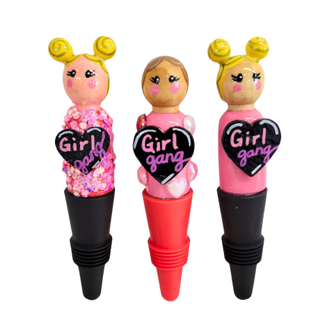 Valentine's Day Girl Gang Wine Stoppers