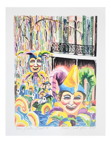 "Jester Float II" Art Print 11x14