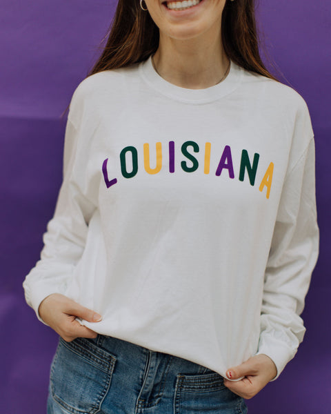 Louisiana Hometown Long Sleeve T-Shirt