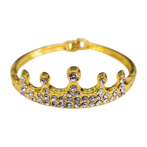Gold Crown Bangles
