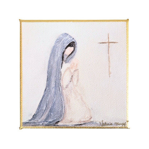 "Madonna and Child" Mini Canvas