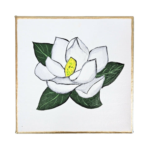Magnolia 6"x6" Canvas