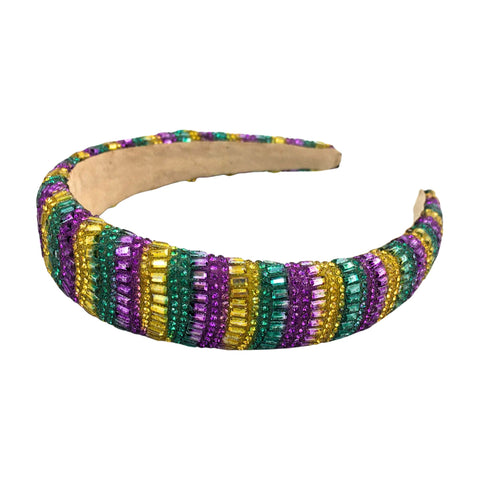 Mardi Gras Sparkle Headband