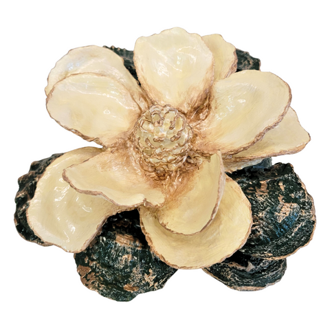 Oyster Magnolia Sculpture
