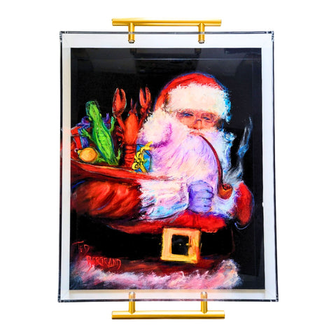 "Papa Noel" Acrylic Tray