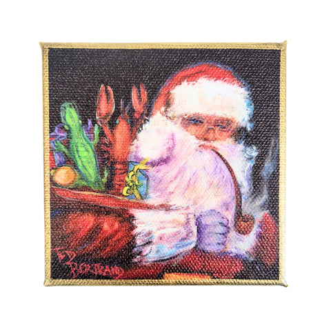 "Papa Noel" Mini Canvas