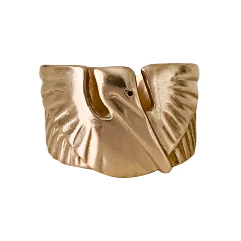 Pelican Cuff Ring