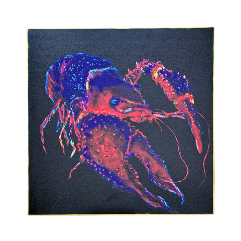 "Spotlight Crawfish" Canvas Fine Art Reproduction