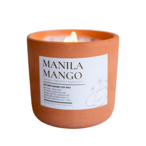 Manila Mango Concrete Candle