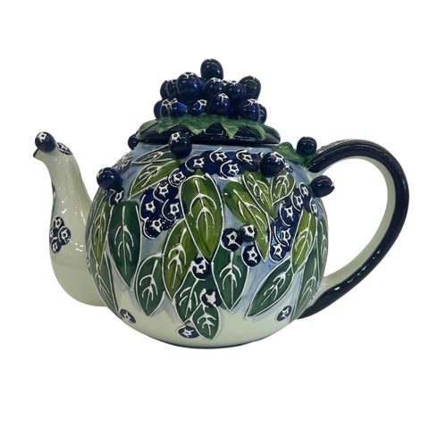 Blueberry Tea Pot