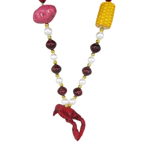 Crawfish Specialty Mardi Gras Beads