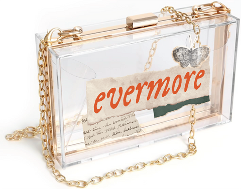 "Evermore" Acrylic Clutch