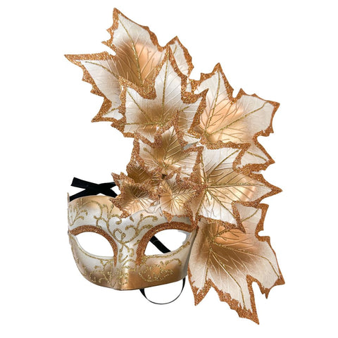 Venetian Leaf Mardi Gras Mask