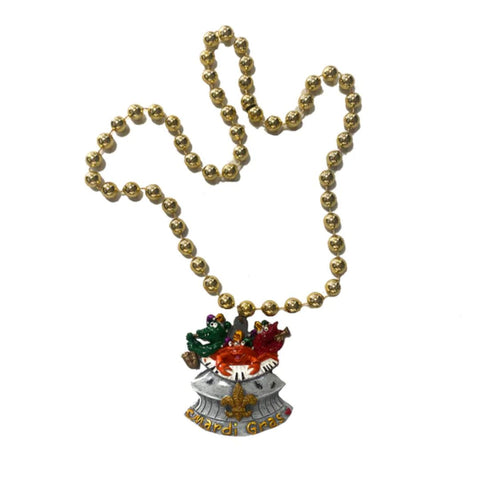 New Orleans Superdome Specialty Mardi Gras Beads