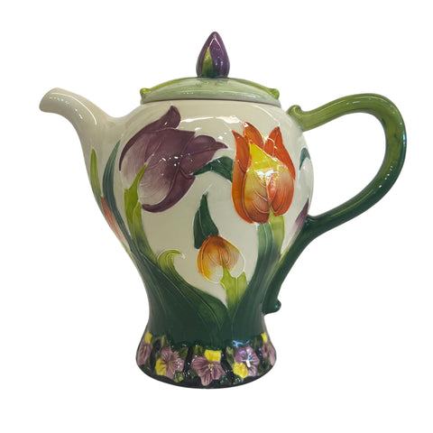 Tulip Tea Pot