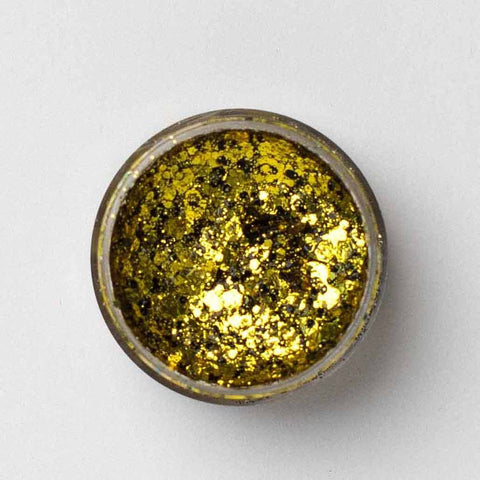 "Black and Gold" Gameday Glitter Gel - Hair, Face, and Body