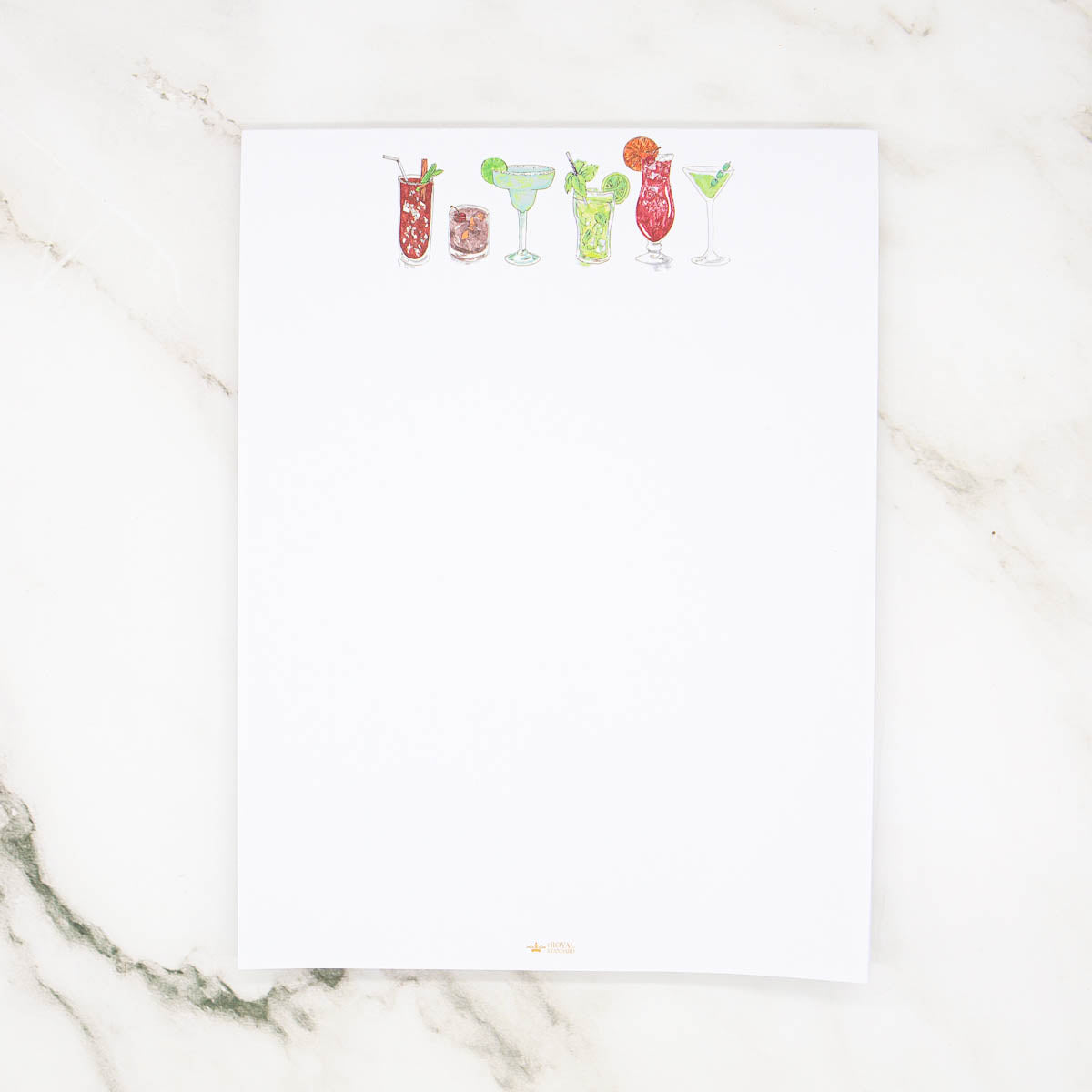 Cocktails Notepad
