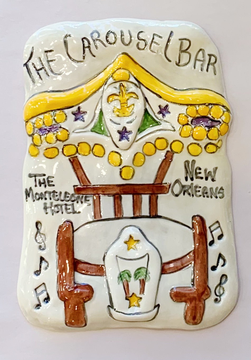 The Carousel Bar Plaque - 318 Art and Garden