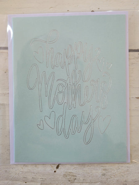 Mother's Day Gold Foiled Card
