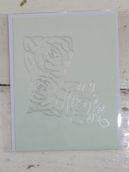 Louisiana Magnolia Gold Foiled Card