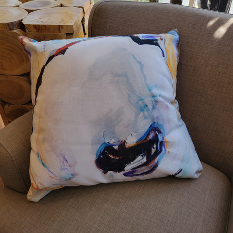 "Yang Oyster" Canvas Print Pillow