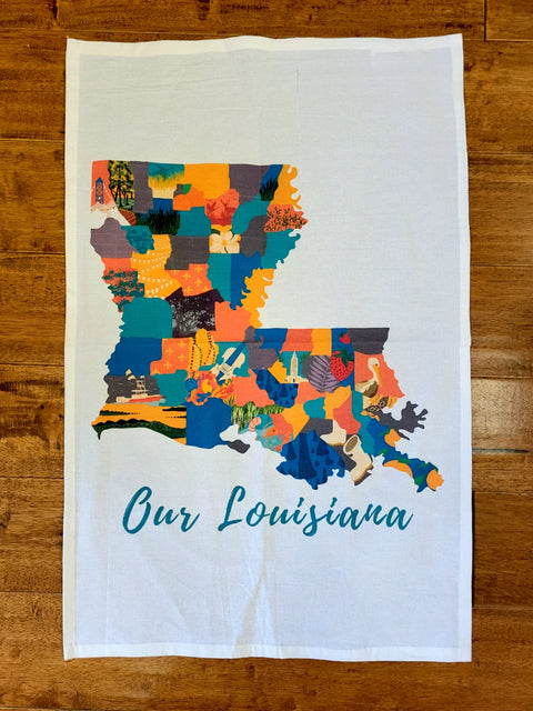 "Our Louisiana" Kitchen Towel