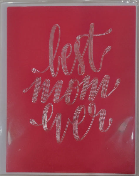 Mother's Day Gold Foiled Card