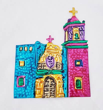 Tin Mission San Jose & San Miguel