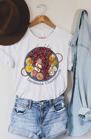 Louisiana Charcuterie Crawfish Boil Tee