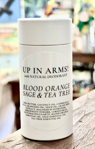 Blood Orange Sage and Tea Tree Deodorant