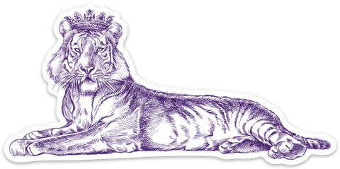 Royal Tiger Decal