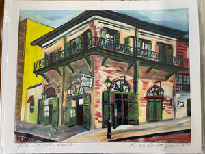 "Absinthe House" Art Print 8x10