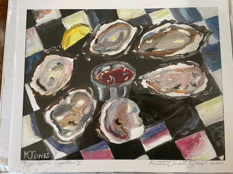 "Acme Oysters II" Art Print 8x10