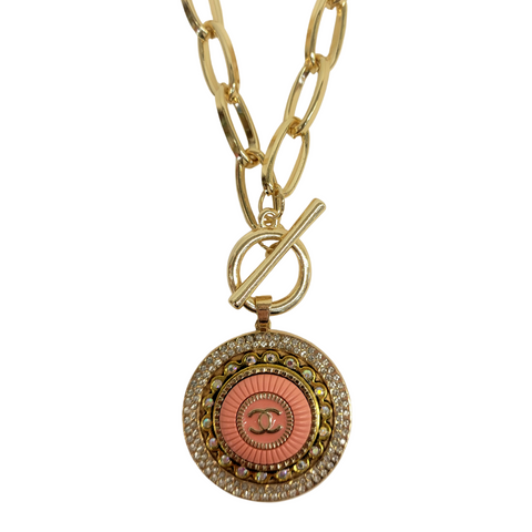 Pink Chanel Necklace