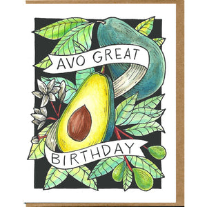 Avo Great Birthday Card