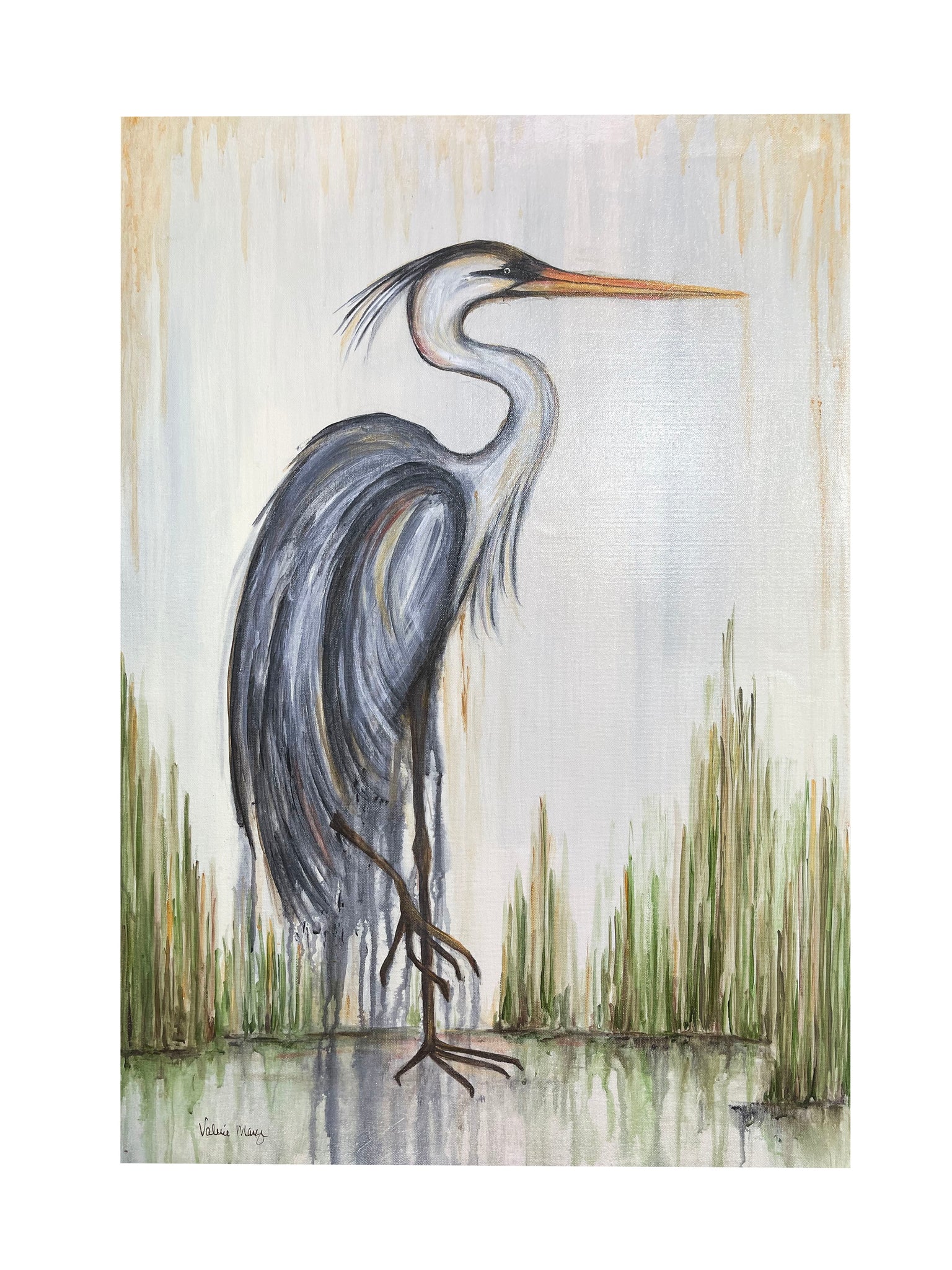 Blue Heron I Giclée Print 20X30