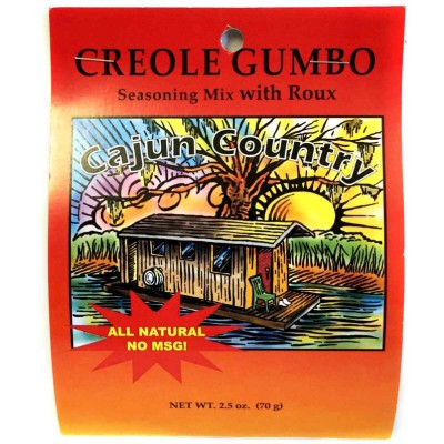 Cajun Country Creole Gumbo Seasoning Mix with Roux