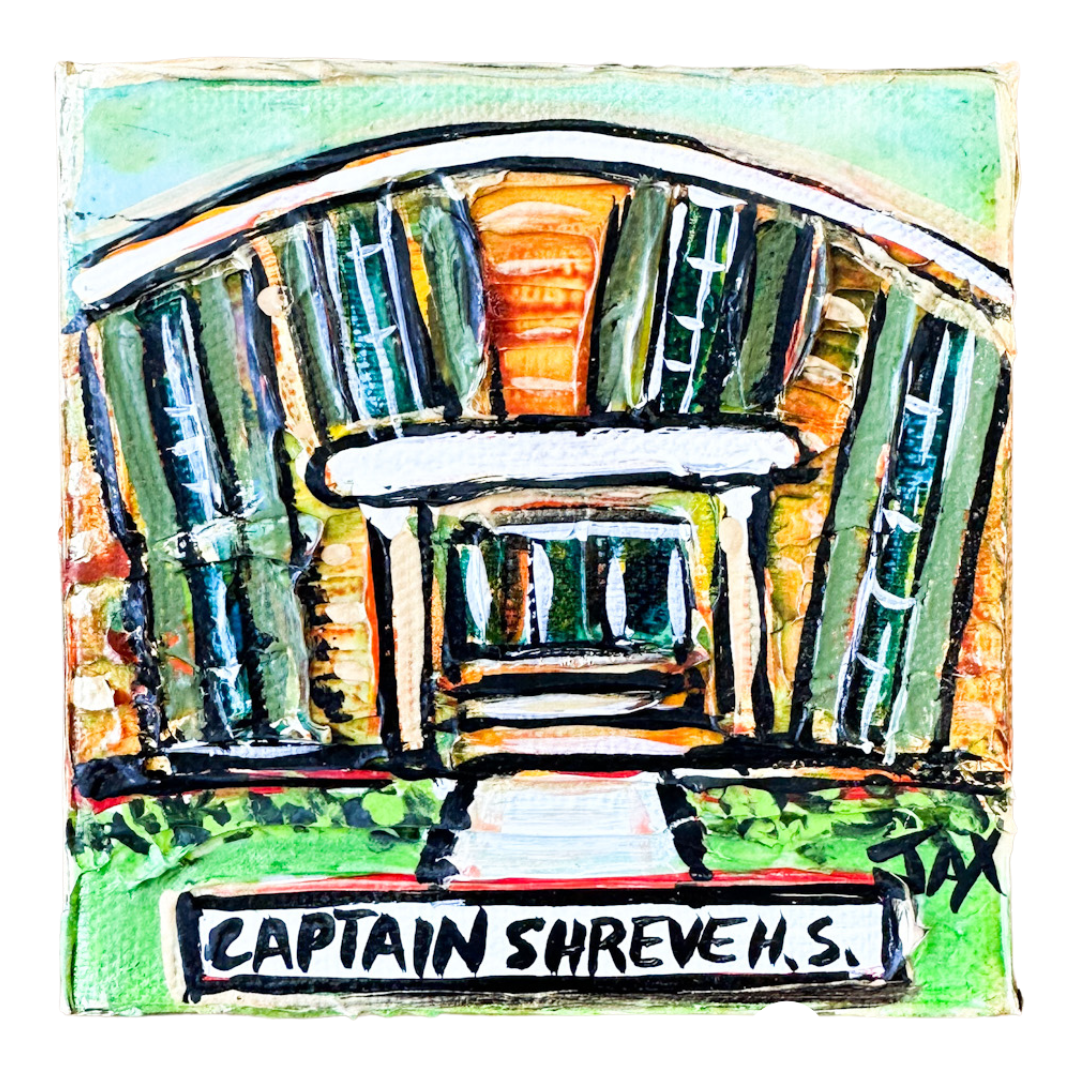 Captain Shreve H.S. Mini Painting