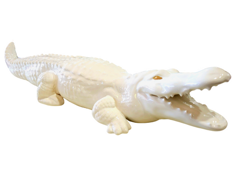 Handmade Ceramic Alligators
