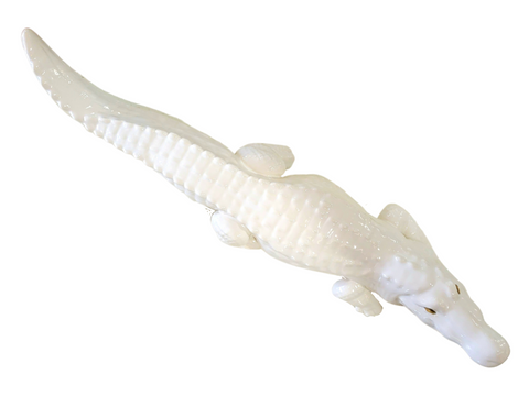 Handmade Ceramic Alligators