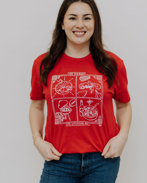 318 Art Co. The Seasons | The Louisiana Way T-Shirt Extra Large