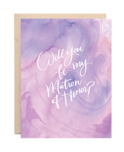 Will You Be My Maid of Honor - 318 Art and Garden